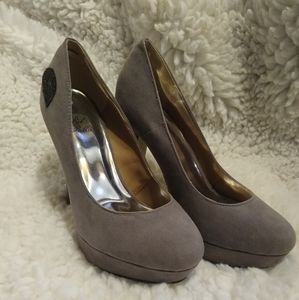Rick Bella Suede Pumps